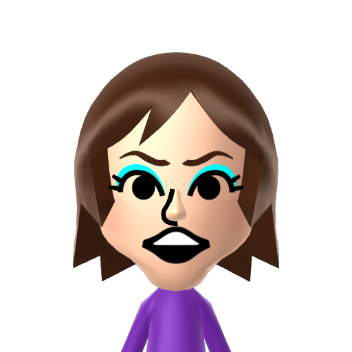 Toboggan Mii character: A Mii from Last Day of WaraWara Plaza, a mod for Nintendo Wii U (WaraWara Plaza)