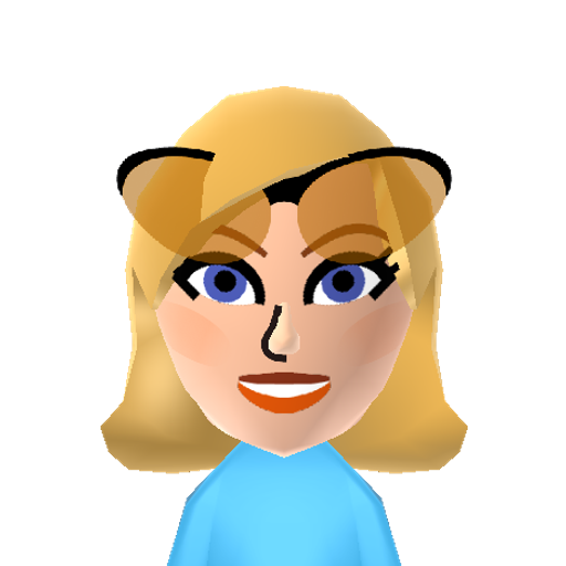 Sunshine G Mii character: Dex's love interest in the animated movie "Foodfight!".
