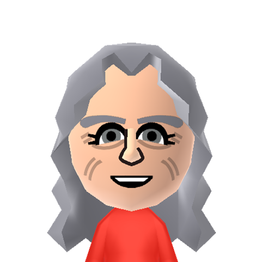 Joana Mii character: A Mii from Wii Sports Club Resort, a mod for Wii Sports Resort.