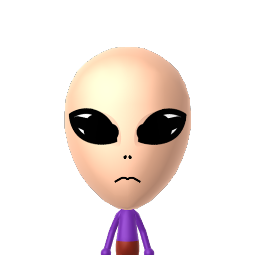 alien Mii character preview