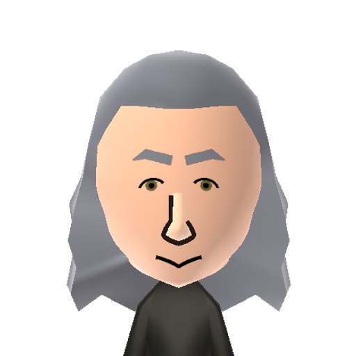 1st Doctor Mii character: From "Doctor Who". The Doctor played by William Hartnell from 1963-1966.