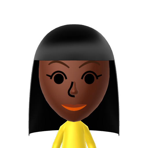 ムスメB Mii character: a Mii from Jinsei Game Wii