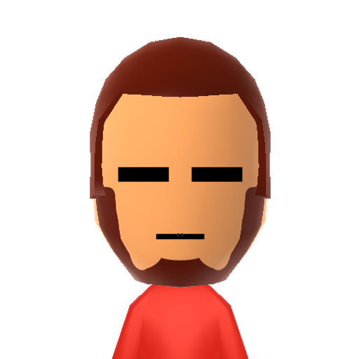 iron man Mii character: These are extracted and derived from the Mii Central Miis from the 3DS Miitopia.