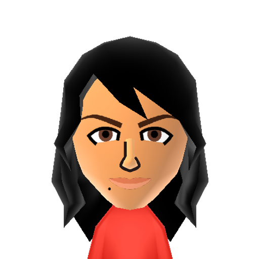 Sharla Mii character preview