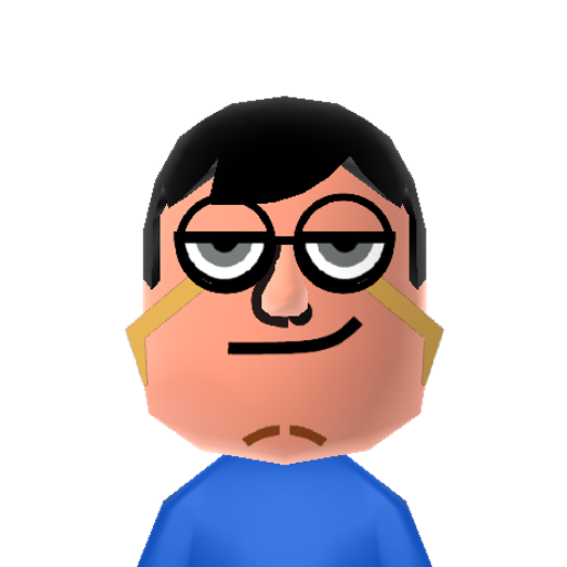 Stan Smith Mii character: CIA agent and father from the cartoon sitcom "American Dad!". Voiced by show creator Seth MacFarlane.