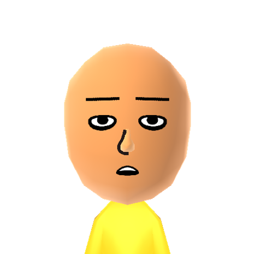 Vamprince Mii character: The Japanese protagonist in the anime "One Punch Man".