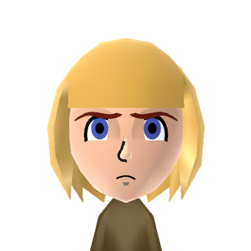 Armin Mii character: A main character from anime series Attack on Titan. He is a childhood friend of Eren and Mikasa who enlists with them in the military. He is cowardly in physical combat, but a brilliant tactician and battle planner.
