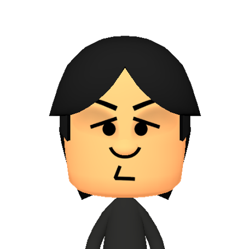 炴炵炩牁牉牊牬牰牳牮 Mii character: This Mii is from the Switch SDK as a SampleDB Mii.
