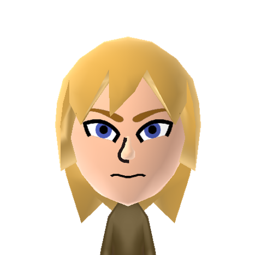 Armin Mii character: From the anime/manga "Attack on Titan".