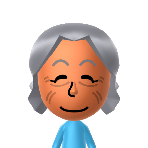 ババ Mii character: A Mii from Jinsei Game Wii