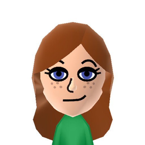 Wendy Mii character preview