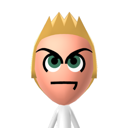 ? Mii character: A Mii uploaded to Check Mii Out Channel (WiiLInk)