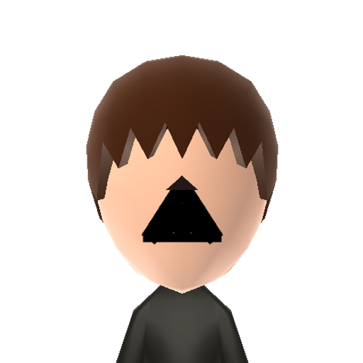triangle Mii character: Its just a triangle.