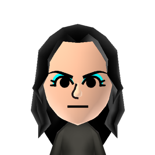 Alexis Mii character: A Mii from Wii Sports Resort: The Next Generation, a mod for Wii Sports Resort.