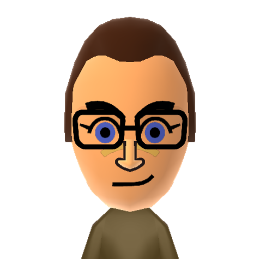 Verizon  Mii character: The guy from the Verizon network TV commercials. Can you hear me now?