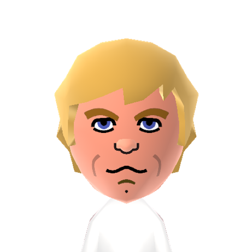 Luke Mii character preview