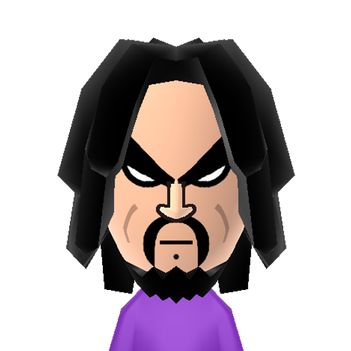 Rob Zombie Mii character: Originally rising to fame as the lead singer of the heavy metal band White Zombie, he has gone on to direct movies such as "House of 1000 Corpses", "The Devil's Rejects", and the remake of "Halloween".