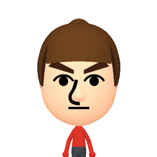 name22 Mii character: This Mii is from the Switch SDK as a SampleDB Mii.