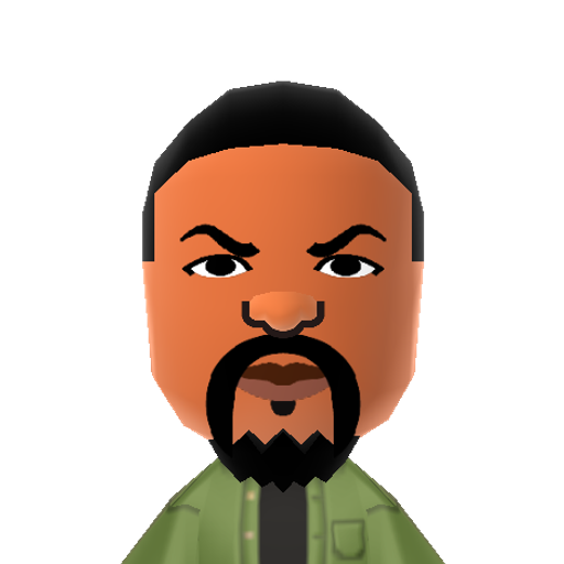 Ice Cube Mii character preview