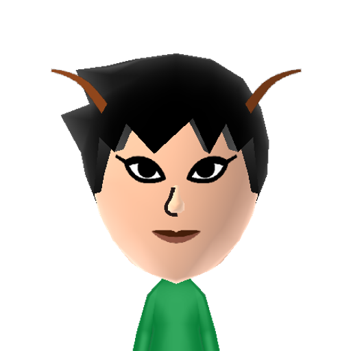 Dolorosa Mii character: From the webcomic "Homestuck".