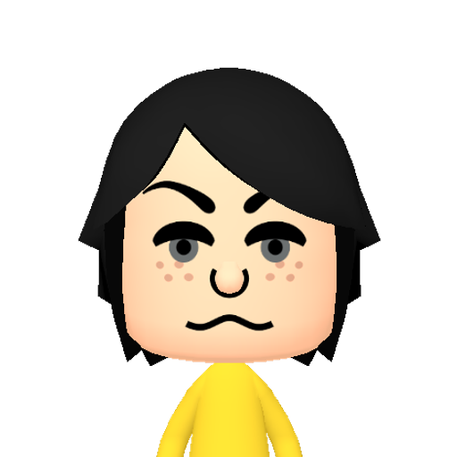 no name Mii character: This Mii is from the Switch SDK as a SampleDB Mii.