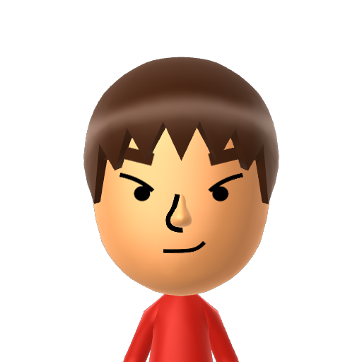 SWΏ_たいが Mii character: from My Wii U Friend List (July 2017) [@ZiplocRules2013]
