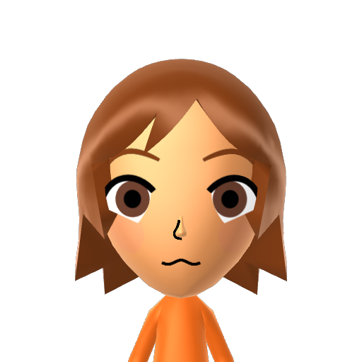 ? Mii character: A Mii uploaded to Check Mii Out Channel (WiiLInk)
