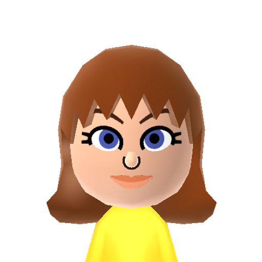 Daisy Mii character preview