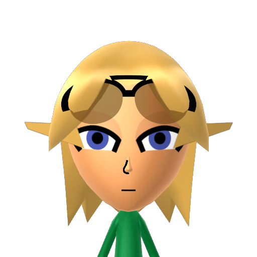 ? Mii character: A Mii uploaded to Check Mii Out Channel (WiiLInk)