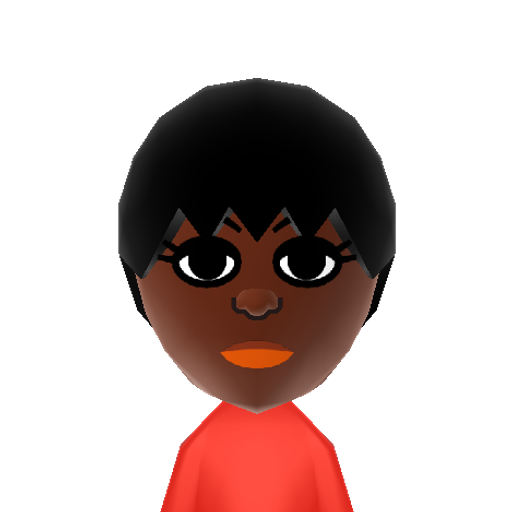 Sarah Mii character preview