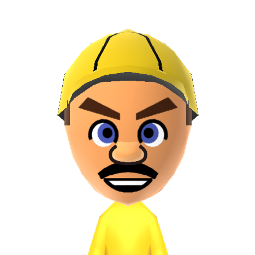 gold mario Mii character preview