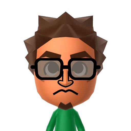 Wayne Mii character preview