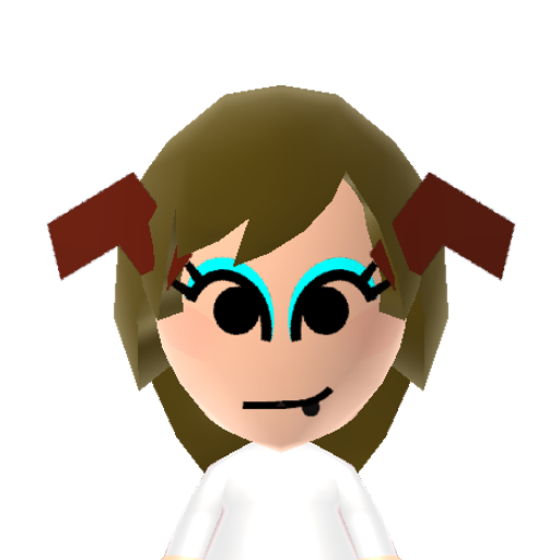 Lady Bow Mii character: One of Mario's partners in Paper Mario 64. She is the leader of the Boos of Boo's Mansion. With a sassy attitude and huge fan in her hand, she tears her enemies up.