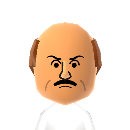 Carl Mii character preview