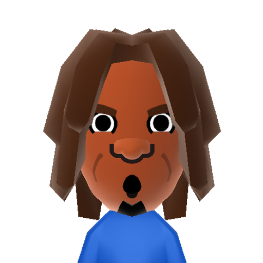 Booker T Mii character: Pro wrestler and former champion from WWE and TNA. Can you dig it, sucka?