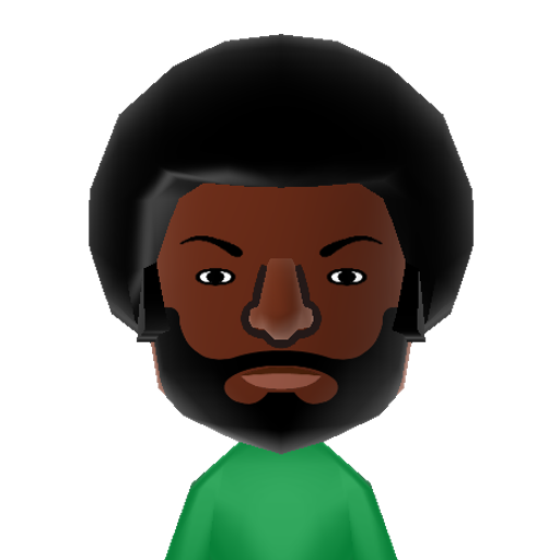 Wallace Mii character preview