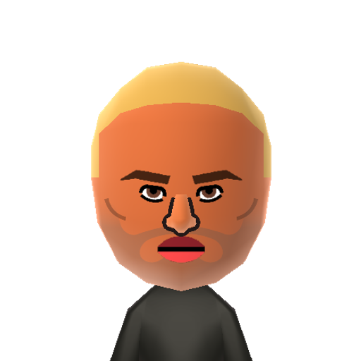 Chris  Mii character: American recording artist, dancer, and actor.