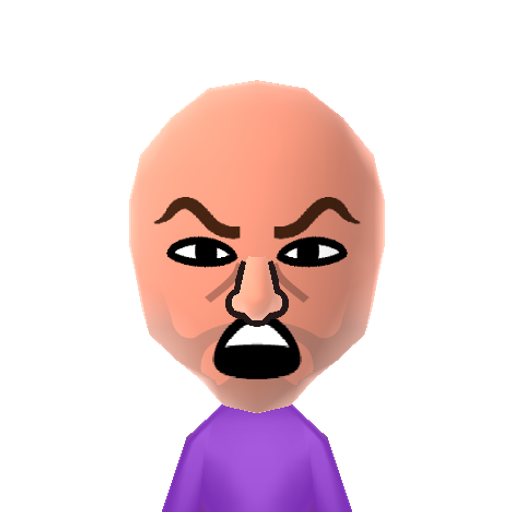 SwiftRage Mii character: Emoticon from Twitch.tv
