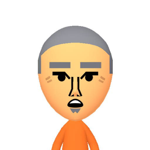 no name Mii character: This Mii is from the Switch SDK as a SampleDB Mii.