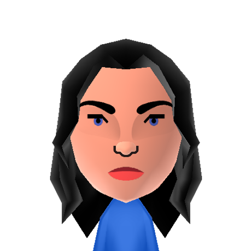 Megan Fox Mii character: Sexy starlet from TV and movies such as "Transformers" and "Jennifer's Body".