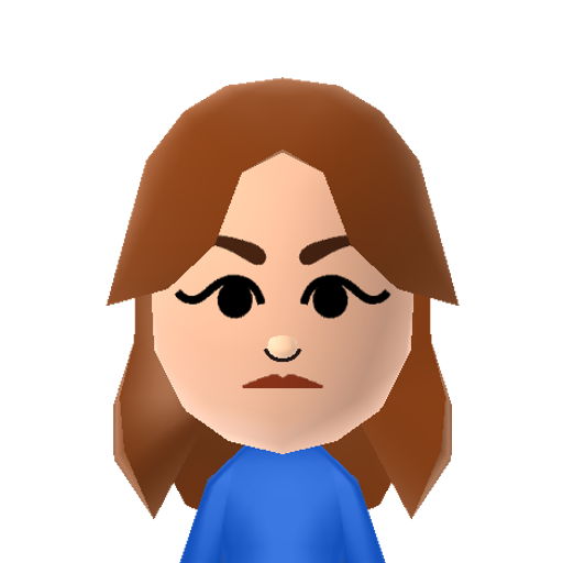 すず Mii character: July 2021 Leak Mii