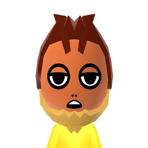 Scrafty Mii character preview
