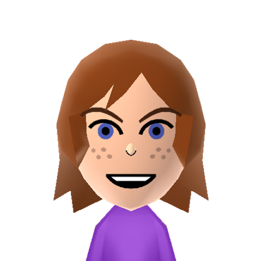 Zoey Pro Mii character: Youtuber from YogsCast. "Zoey was the metaphysical existence of rainbows and happiness, an unseen spirit floating through the winds."