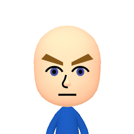 MinSideT Mii character: This Mii is from the Switch SDK as a SampleDB Mii.