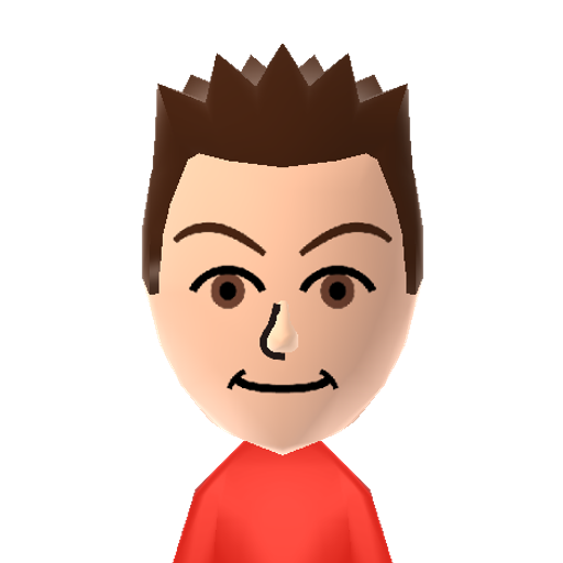 Wyatt Mii character: Extracted from Super Mario Maker 2 servers. Maker Name: TeeTurtle -- Maker ID: B9D-QTV-N7G -- Country: United States