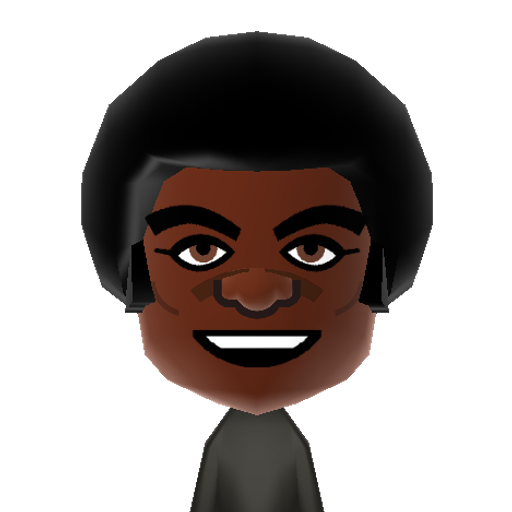 Retro MJ Mii character: The world famous King of Pop before all of the plastic surgery.