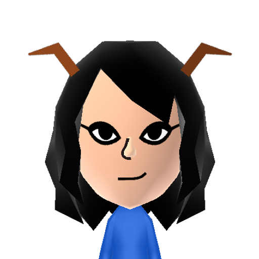 Mindfang Mii character: From the webcomic "Homestuck".