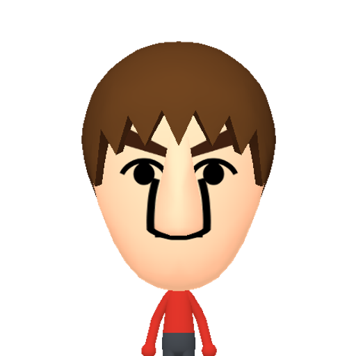name33 Mii character: This Mii is from the Switch SDK as a SampleDB Mii.