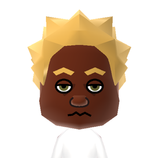 no name Mii character: A Mii from Dillon's Dead-Heat Breakers