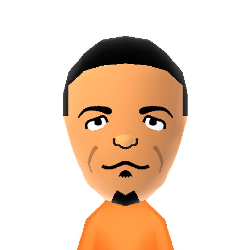 Residente Mii character: Lead singer and songwriter for the Latin Grammy Award-winning Puerto Rican hip hop duo Calle 13.